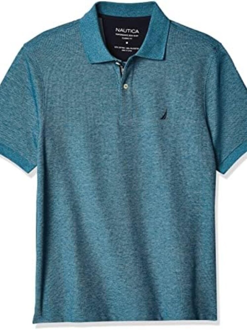 Nautica Performance Deck Shirt Men's Large Classic Fit
